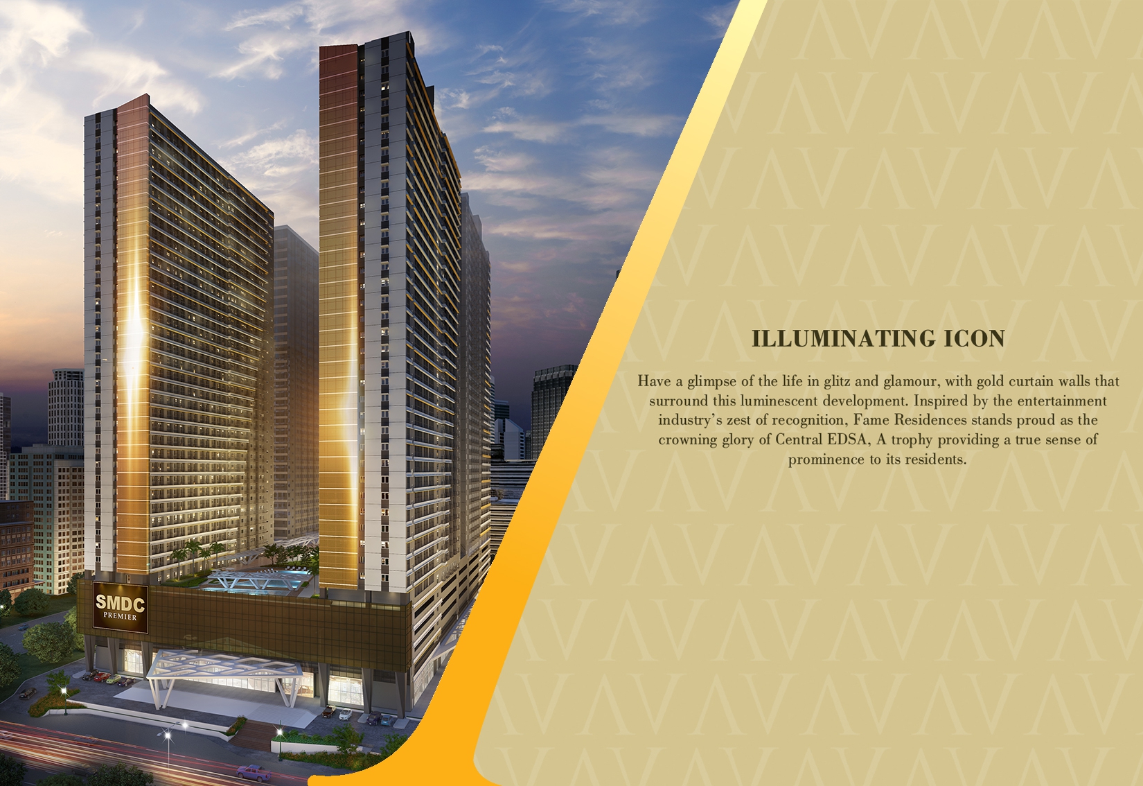 SMDC Fame Residences - 1 Bedroom unit with balcony RFO